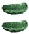 Bordallo Pinheiro Cabbage Leaf With Curvature Plate 7", Green, Set of 2 For Sale