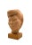 Ceramic Willy Gordon, Terracotta Japanese Girl Akito Head Sculpture, France 1940s For Sale - Image 7 of 13