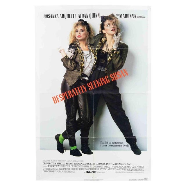 1980s Desperately Seeking Susan Poster, USA, 1985 For Sale - Image 5 of 5