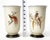 Arzbeg Porcelain Pair Bird Vases by Tirschenreuth 1930s For Sale - Image 4 of 12
