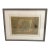 Diana Hansen Framed Hand-Painted Relief Print “ Emeryville” Signed Numbered, 1971 For Sale