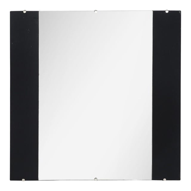 Art Deco Machine Age Tri-Panel Vitrolite Mirror For Sale