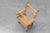 Brutalist Armchairs with Carved Rosettes and Nailed Wooden Seats, Spain, 1950s, Set of 2 For Sale - Image 11 of 12