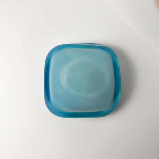 Murano Sommerso Glass Bowl by Antonio Da Ros, Italy, 1960s For Sale - Image 9 of 12