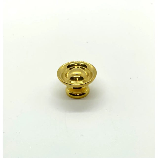Baker Furniture Company Baker Small Brass Cabinet Knob For Sale - Image 4 of 4