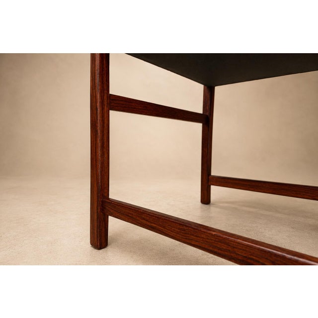 Monumental Set of Twelve Brazilian Modern Rosewood Dining Chairs by Celina Brazil, 1960s For Sale - Image 16 of 18