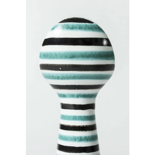 Faience Vase by Stig Lindberg for Gustavsberg For Sale - Image 6 of 12