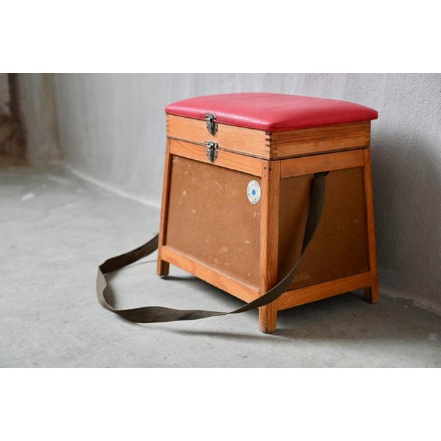 Vintage French Fisherman's Stool For Sale - Image 11 of 11