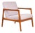 Mid-Century Modern Swedish Teak Armchair by Alf Svensson for Dux, 1960s For Sale
