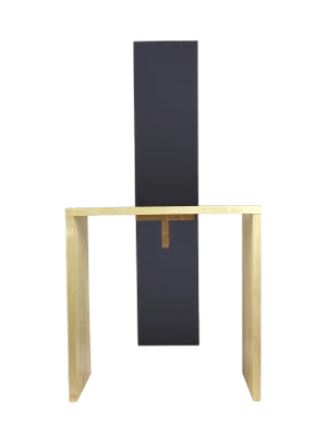CIMABUE ANTHRACITE Chair by Ferdinando Meccani for Meccani
