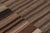 Oversized Vintage Mazandaran Runner Kilim in Brown With Stripes - Rug & Kilim For Sale In New York - Image 6 of 9
