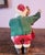 Great Resin Holiday Christmas Statue Santa and Mrs. Claus ~ Santa Steals a Kiss & a Cookie For Sale - Image 4 of 8