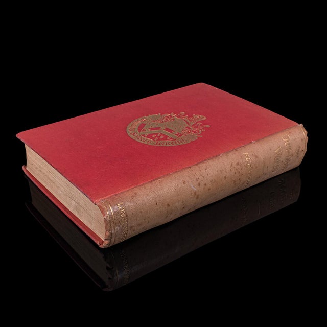 This is an antique reference book, The Outdoor World. An English, bound title of natural interest, dating to the George V...