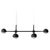 Dot Pattern Light Suspension 6 Spheres Lamp by Charles and Ray Eames for Cassina For Sale - Image 10 of 10