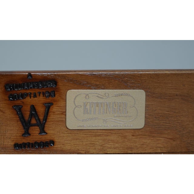 Kittinger Wa-1031 Colonial Williamsburg Mahogany Bachelor Chest For Sale - Image 12 of 12