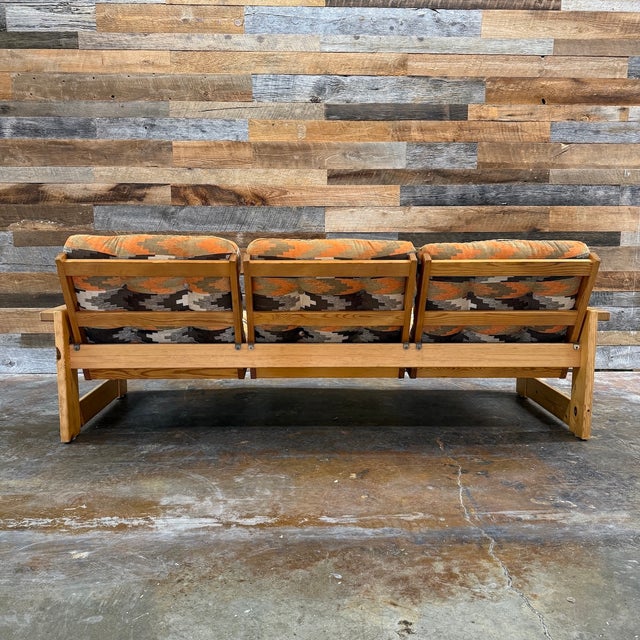 Wood Mid-Century Yngve Ekström Pine Sofa for Swedese For Sale - Image 7 of 8