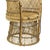 Large Boho Peacock Emanuelle Chair in Rattan, 1960s For Sale - Image 6 of 16