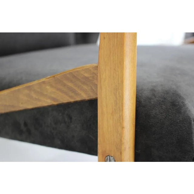 Beech Armchairs, Czechoslovakia, 1960s For Sale - Image 9 of 13