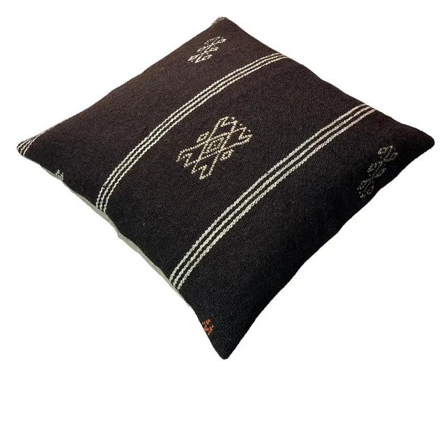 Vintage Turkish Kilim Cushion Cover, 1970s For Sale - Image 4 of 9