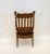 Vintage Quarter Sawn Oak Armchair For Sale In San Francisco - Image 6 of 13