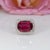 2020s 12Ct Madagascar Ruby Ring With Earth-Mined Diamond Accents: Solid 14k Gold, Size 6.75 For Sale - Image 5 of 9
