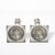Pair of Silver Corinthian Column & Acanthus Sabbath Candlesticks by Ludwig Nast For Sale - Image 16 of 18