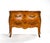 Louis XV Style Bombé Commode in Wood and Red Marble, Late 19th Century For Sale - Image 3 of 8