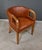 Vintage Art Deco Chairs in Walnut and Leather, 1940, Set of 4 For Sale - Image 12 of 18