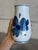 Blue Porcelain Bud Vase Blue Anemone Flower B&g Copenhagen Denmark Mid 20th Century For Sale - Image 8 of 9
