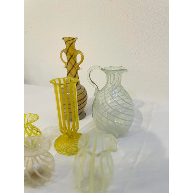 Mid-Century Modern Mid-Century Glass Vases, Germany, 1960s, Set of 6 For Sale - Image 3 of 7