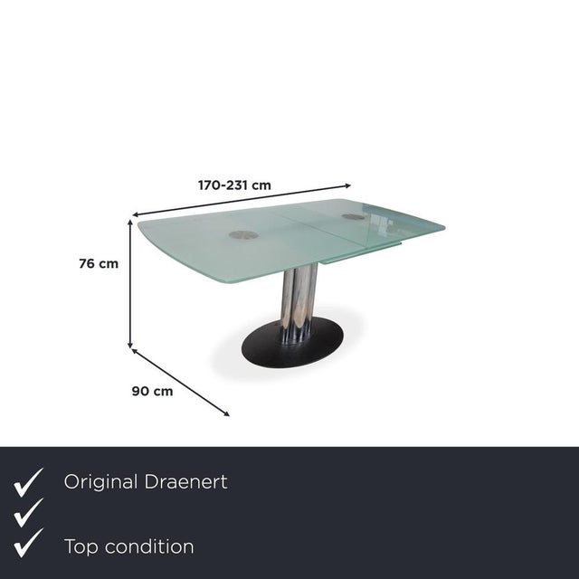 with the Titan III from Draenert, you get a dining table that combines modern design with clever functionality. The...