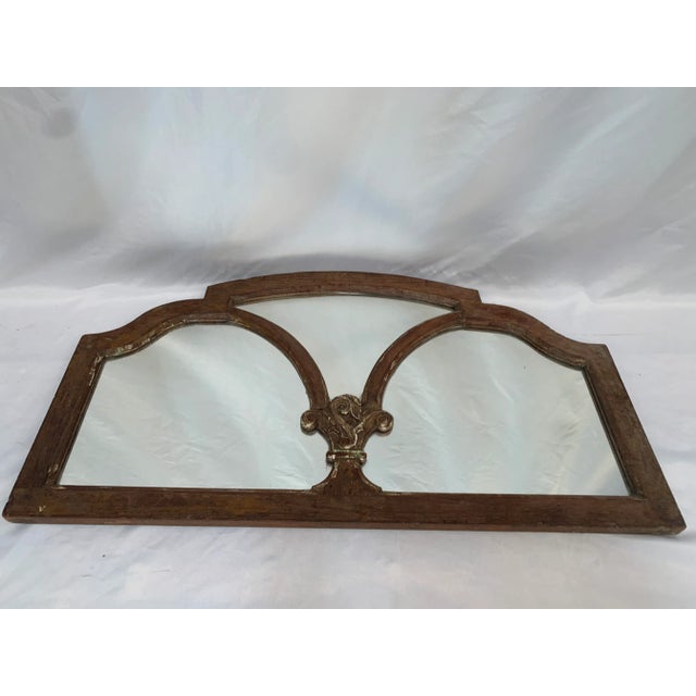 1970s Wall Mirror Three Segmented Sections For Sale - Image 10 of 10