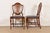 Baker Furniture Style Federal Carved Mahogany Shield Back Side Chairs or Dining Chairs, Pair For Sale - Image 10 of 12