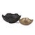 2020s Rough Wash Grey Round Large Bowl For Sale - Image 5 of 10