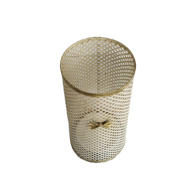 Mid-Century Modern Umbrella Stand in the style of Mathieu Matégot, 1950s For Sale - Image 3 of 8