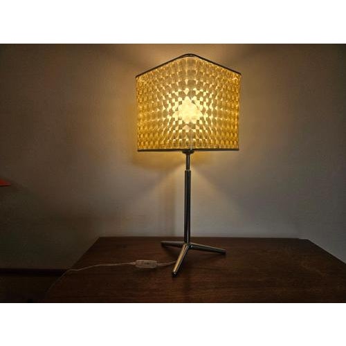 Mid-Century Space Age Table Lamp, Italy, 1970s For Sale - Image 15 of 17