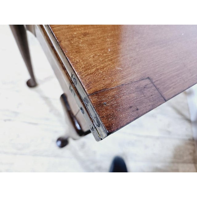 Antique Game Table in Walnut, 1800s For Sale - Image 13 of 18