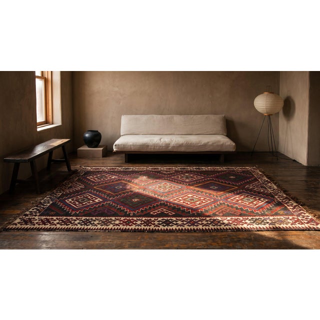 Antique Caucasian - Kilim Rug For Sale - Image 9 of 9