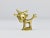 A little cow sculpture made of brass from the 1950s. Designed by Walter Bosse, executed by Hertha Baller. In good...