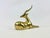 Vintage Brass Gazelle Figurine, 1970s For Sale - Image 10 of 13