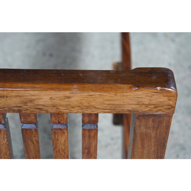 Brown Antique Edwardian Neoclassical Style Mahogany Fruitwood Inlaid Bed Frame For Sale - Image 8 of 18