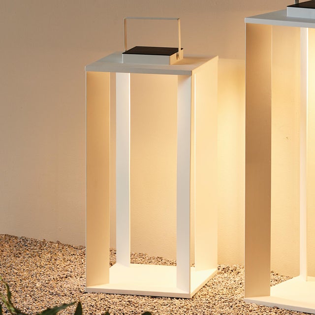 Early 21st Century Hanley Solar Led Lantern 24" For Sale - Image 5 of 5
