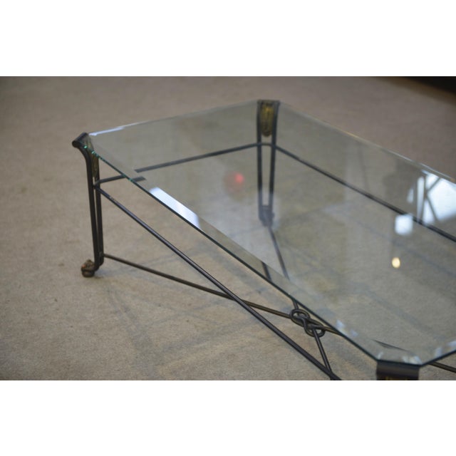 Glass Coffee Table, 2000s For Sale - Image 6 of 11