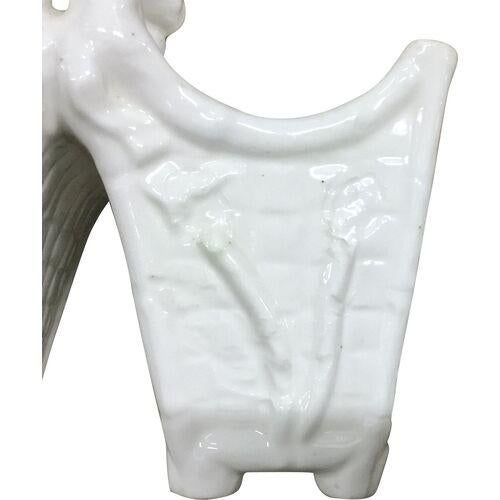 Mid 20th Century Vintage Basket & Twig-Style Double Cachepot For Sale - Image 5 of 6