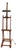 Mid-20th Century Wooden Artists Studio Easel with Integrated Lamp, 1950s For Sale
