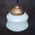 French Art Deco Green Clichy Glass Pendant Lamp For Sale - Image 4 of 6