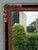 Wood Vintage Ornate Gold and Black Frame Mirror For Sale - Image 7 of 12