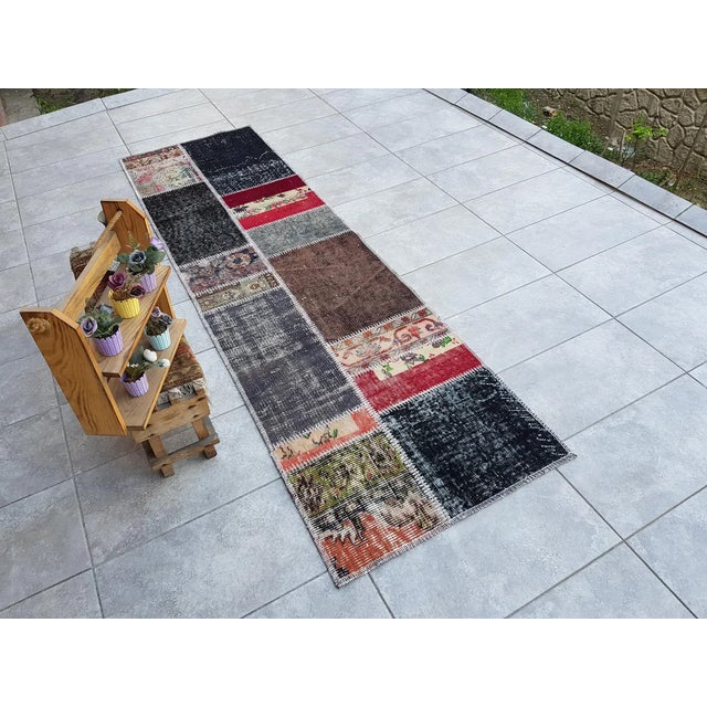 Turkish Mid 20th Century Anatolian Kurdish Runner Rug For Sale - Image 3 of 10