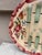French Country 19th Century Longchamp Majolica Asparagus Plate With Flowers For Sale - Image 3 of 5