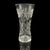 English Vintage Crystal Flower Vase, English, Cut Glass, Bouquet, Sleeve, Circa 1940 For Sale - Image 3 of 12